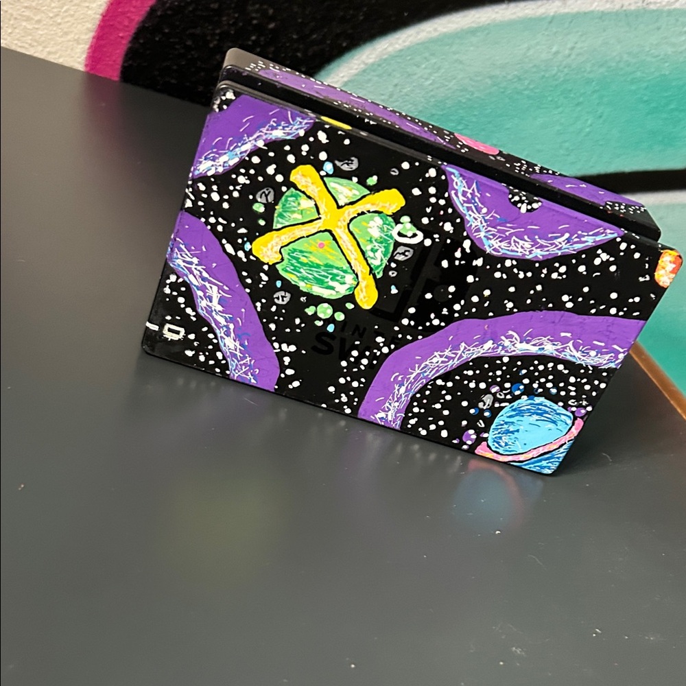 Nintendo Switch Dock with Cosmic Design - Picture 6 of 6